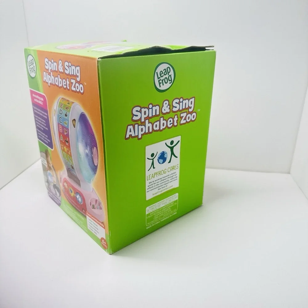 LeapFrog Spin & Sing Alphabet Zoo Electronic Learning Toy